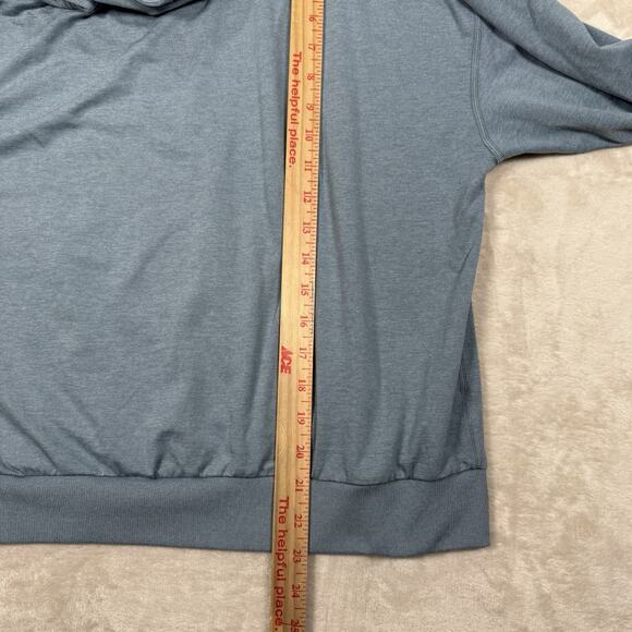 Vuori Halo Modern Pullover Hoodie Women's Size L Blue Gym Performance Activewear - Picture 7 of 7